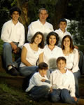 Two generations of the Work family
